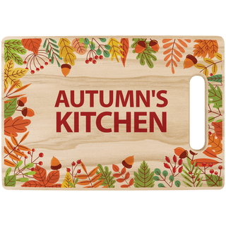 11 1/4" x 7 1/2" Sublimatable Rectangle Wood Cutting Board