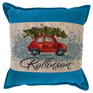 40" x 8" Sublimatable Burlap Pillow Wrap