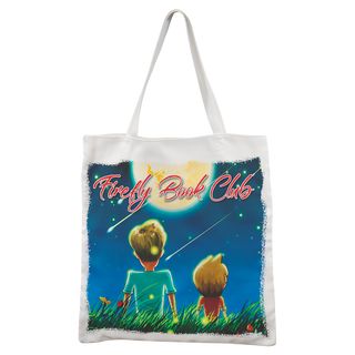 15 1/4" x 15 1/2" White Canvas Bag