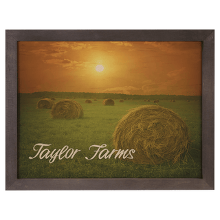 8" x 10" Sublimatable Wood Photo Panel with Frame