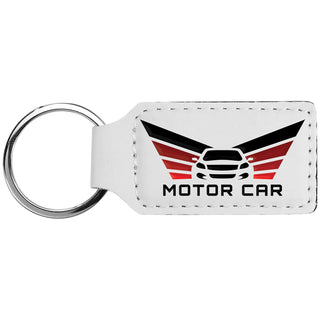 2 3/4" x 1 1/4" Subli-Tru Rectangle Keychain