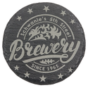 Slate 4" Round Coaster