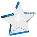 Blue 6" Star Performer Acrylic
