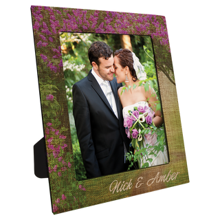 8" x 10" Sublimatable Burlap Photo Frame