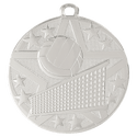Silver 2" Superstar Volleyball Medal