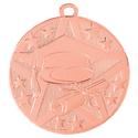 Bronze 2" Superstar Graduate Medal