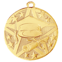 Gold 2" Superstar Graduate Medal