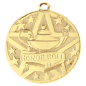Gold 2" Superstar Honor Roll Medal