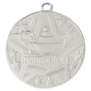 Silver 2" Superstar Honor Roll Medal