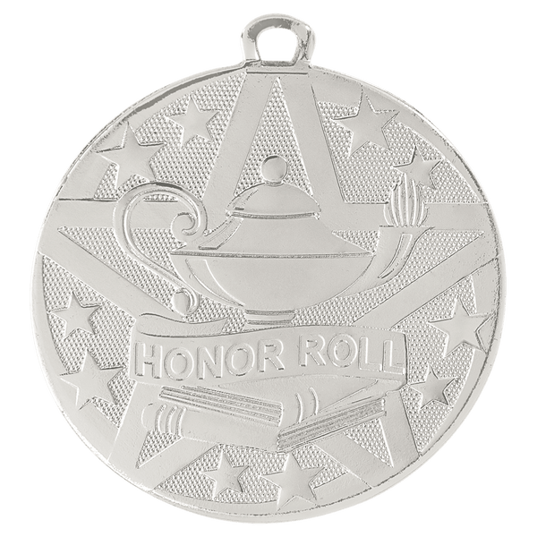 Silver 2" Superstar Honor Roll Medal