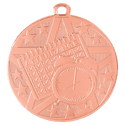 Bronze 2" Superstar Perfect Attendance Medal