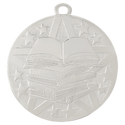 Silver 2" Superstar Reading Medal