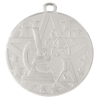 Silver 2" Superstar Science Medal
