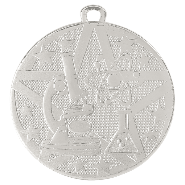 Silver 2" Superstar Science Medal