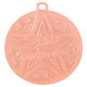 Bronze 2" Superstar Star Performer Medal
