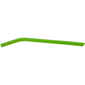 Green 10" Large Silicone Straw