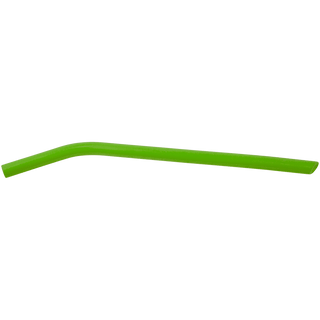 Green 10" Large Silicone Straw