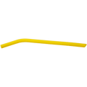 Yellow 10" Large Silicone Straw