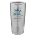 Stainless Steel Sublimatable Polar Camel 20 oz. Vacuum Insulated Tumbler w/Lid