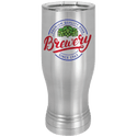 Stainless Steel Sublimatable 20 oz. Polar Camel Pilsner with Clear Lid