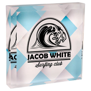 3" x 3" Sublimatable Acrylic Paperweight