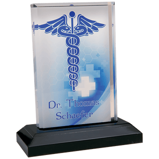 5" x 6" Sublimatable Rectangle Beveled Impress Acrylic