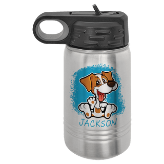 12 oz. Stainless Steel Sublimatable Polar Camel Water Bottle