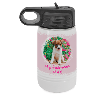 12 oz. White Sublimatable Polar Camel Water Bottle