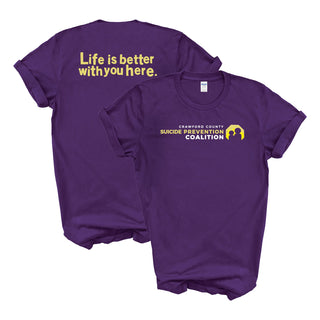 Crawford County Suicide Prevention Coalition - Unisex Tee