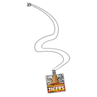 Silver 2 Pendant Necklace