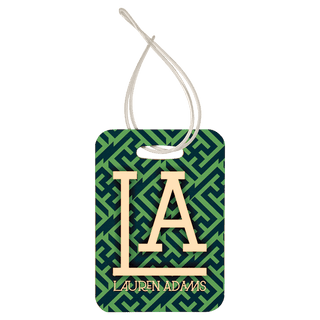 2-Sided Gloss Rectangle Bag Tag