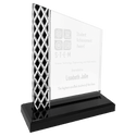 Black 7" Unite Diamond Ice Acrylic