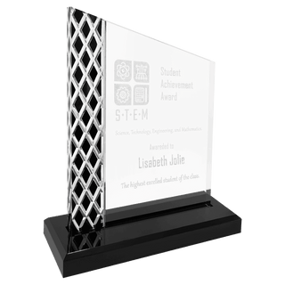 Black 7" Unite Diamond Ice Acrylic