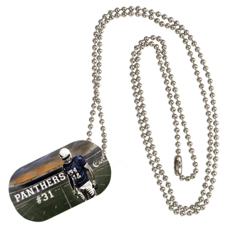 1-Sided Gloss Aluminum Dog Tag