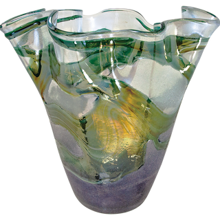 11 1/4" Art Glass Vase