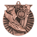 Antique Bronze 2" Track Victory Medal