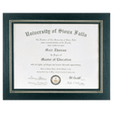 Black 13 1/4" x 10 3/4" Certificate Holder