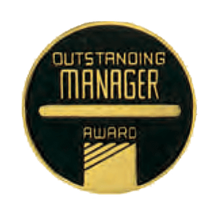 Outstanding Manager CAM Medallion