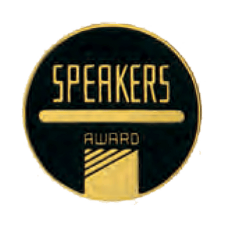 Speaker Award CAM Medallion