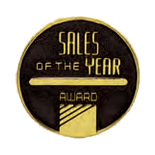 2 1/2" Sales of the Year Award CAM Medallion