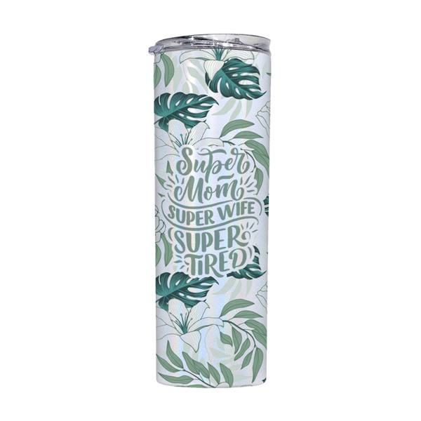 20oz Shimmer Stainless Steel Tumbler with Straw & Lid