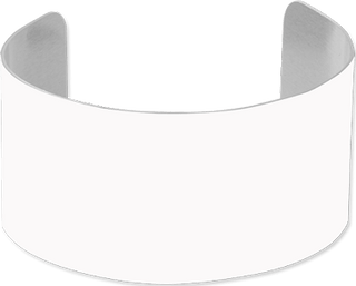 Aluminum Cuff Bracelet