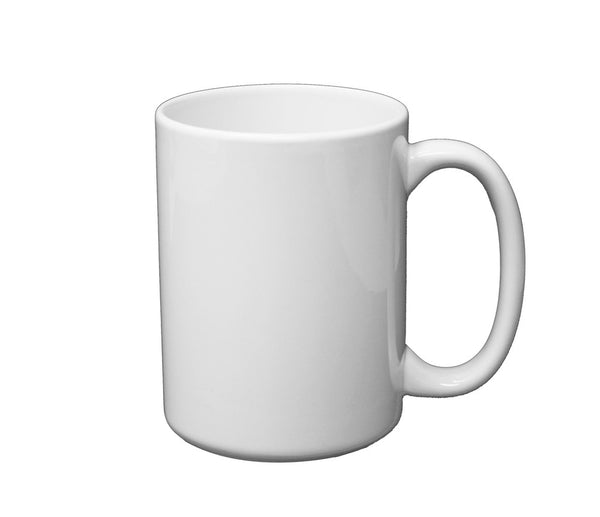 15 OZ Economy White Sublimation Mug - Custom
