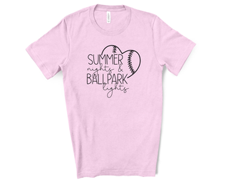 Buy heather-bubble-gum Summer Nights & Ballpark Lights