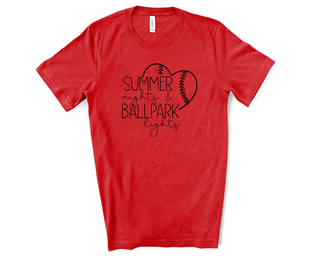 Buy red Summer Nights & Ballpark Lights