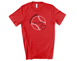 Buy red Bucyrus Baseball - Custom Name!