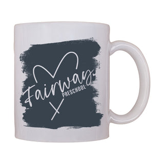 Buy gray Fairway Heart Coffee Mug
