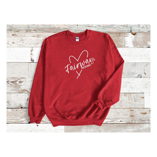 Buy pick-your-own-please-send-email Fairway Heart Crew Sweatshirt