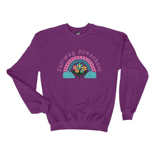 Buy plum Fairway Rainbow Crew Sweatshirt