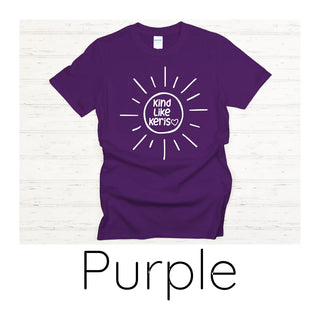 Buy purple Kind Like Keris Youth T-Shirt